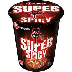 Instant-Cup-Nudeln Super Scharf (Red Shin Ramyun) - 68 g