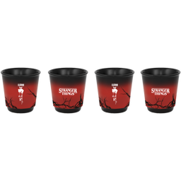 Bialetti Stranger Things - Set di 4 Bicchierini