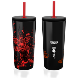 Bialetti Stranger Things - Tumbler con Cannuccia