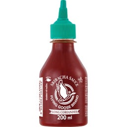 FLYING GOOSE Chilisauce Sriracha Koriander - 200 ml
