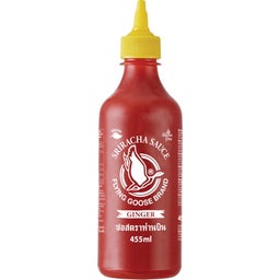 FLYING GOOSE Chilisauce Sriracha Ingwer - 455 ml