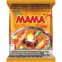 MAMA Instant-Nudeln Shrimp Tom Yum cremig