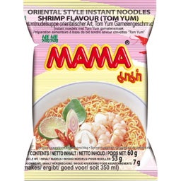 MAMA Noodles Istantanei - Shrimp Tom Yum - 60 g