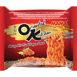 Instant-Nudeln Shrimp Stir Fried Tom Yum Sauce