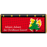 Chocolate Bio "Adviento, Adviento, Árbol de Navidad Encendido"