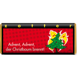 Zotter Schokoladen Bio, Adwent, Adwent, choinka się świeci - 70 g