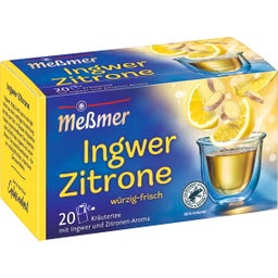 Meßmer Kräutertee Ingwer Zitrone - 20 Teebeutel