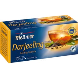 Meßmer Schwarztee Darjeeling - 25 Teebeutel