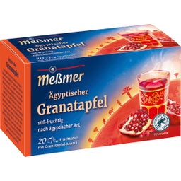 Meßmer Ländertee Ägyptischer Granatapfel - 20 Teebeutel