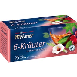 Meßmer Kräutertee 6-Kräuter - 25 Teebeutel
