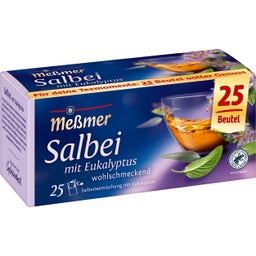 Meßmer Kräutertee Salbei mit Eukalyptus - 25 Teebeutel