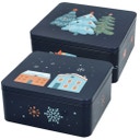 Birkmann Gebäckdosen-Set Christmas Night groß
