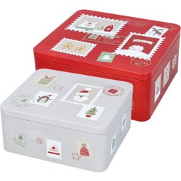 Set di Scatole per Biscotti - Dear Santa Grande - 1 set