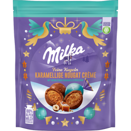 Milka Delikatne kulki Karmel/Nugat - 90 g