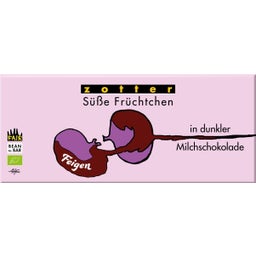 Zotter Schokoladen Feigen in dunkler Milchschokolade - 80 g