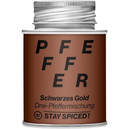 Stay Spiced! Pfeffermischung "Schwarzes Gold" - 70 g
