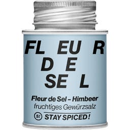 Stay Spiced! Fleur de Sel / Flor de Sal - Framboos - 80 g