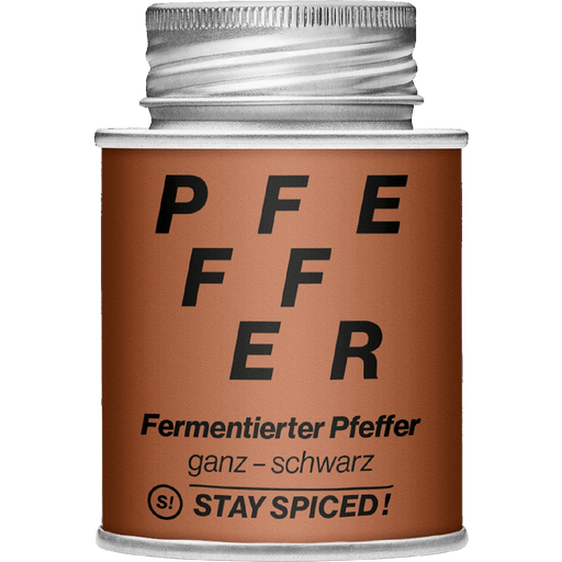Stay Spiced! Fermentierter Pfeffer - schwarz ganz - 80 g