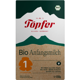 Bio začetna formula za dojenčke na osnovi kravjega mleka 1 - 600 g