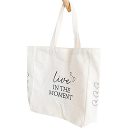 Bake Affair Sac en Coton « Live in the moment » - 1 pcs.