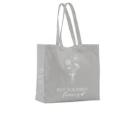 Bake Affair Baumwolltasche "Buy yourself flowers"