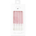 Bake Affair Bougies d’Anniversaire – Lot de 6 - Rose