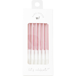 Bake Affair Bougies d’Anniversaire – Lot de 6 - Rose