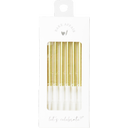 Bake Affair Geburtstagskerzen 6 Stück - gold