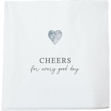 Bake Affair Serviette "Cheers for every good day"