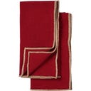 sagaform Serviette Edith - Bordeaux