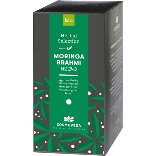Cosmoveda Organiczna herbata Moringa Brahmi - 25 Worków