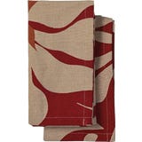 sagaform Edith Tea Towel - bordeaux
