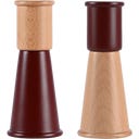 sagaform Set de Moulins à Épices - Rouge foncé