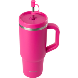 Qwetch Travel cup isotherme inox - Matt - 900ml - Magenta