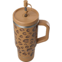 Qwetch Isotherme Inox Travel Cup - Wild - 900ml - Camel