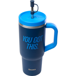 Travel cup isotherme inox - Level up - 900ml - Midnight blue