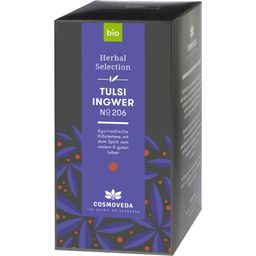 Cosmoveda Tulsi Gyömbér Tea Bio