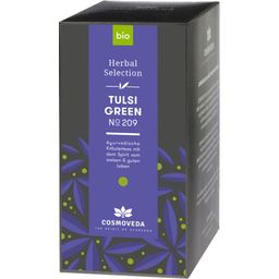 Cosmoveda Organic Tulsi Green Tea - 25 Bags