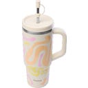 Travel cup isotherme inox - Waves - 900ml