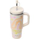 Insulated Travel Cup Inox - Waves - 900 ml