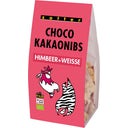Biologische Choco Nibs Framboos & Witte Chococolade - 100 g