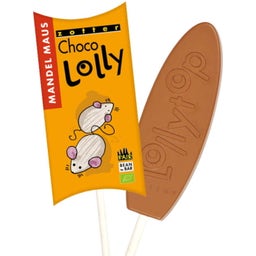 Zotter Schokoladen Choklad Lolly AlmondMouse Ekologisk - 20 g
