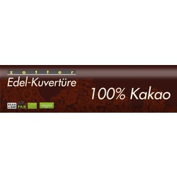 Zotter Schokoladen Finkoppling - 100 % ren kakao Ekologisk -