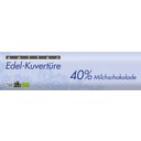 Biologische fijne couverture - 40% melkchocolade - 130 g