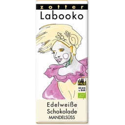 Organic Labooko - White Chocolate and Almonds - 70 g