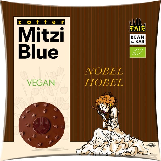 Zotter Chocolate Mitzi Blue "Dark Secrets" - 70 g