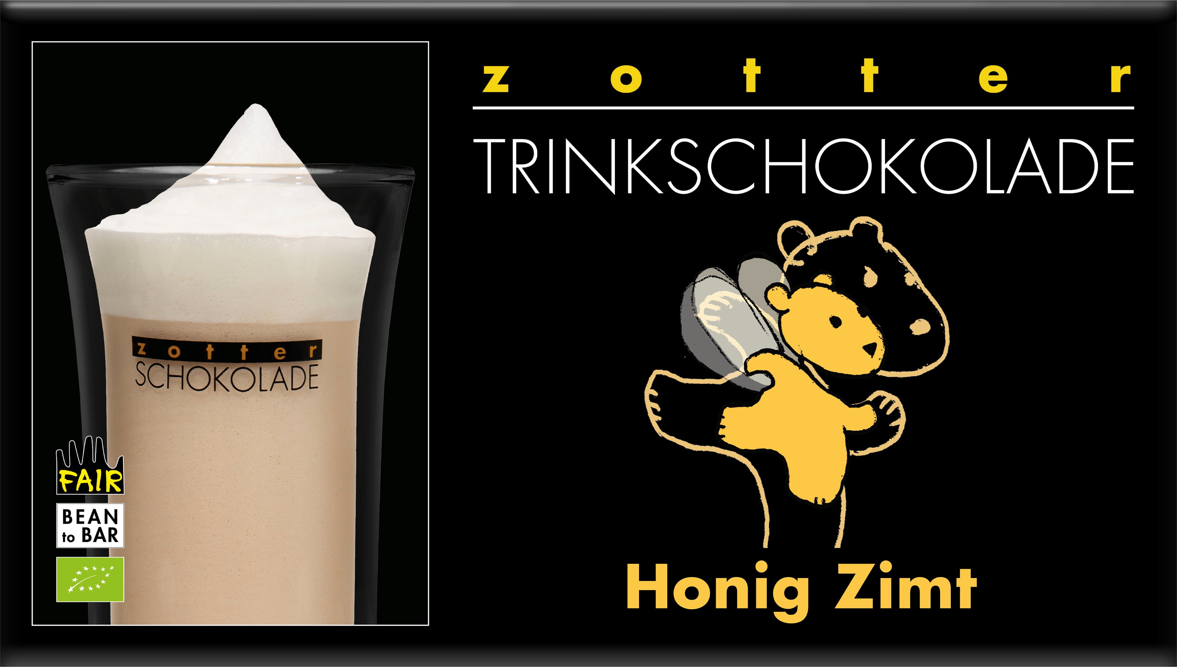 Organic Drinking Chocolate Honey Cinnamon