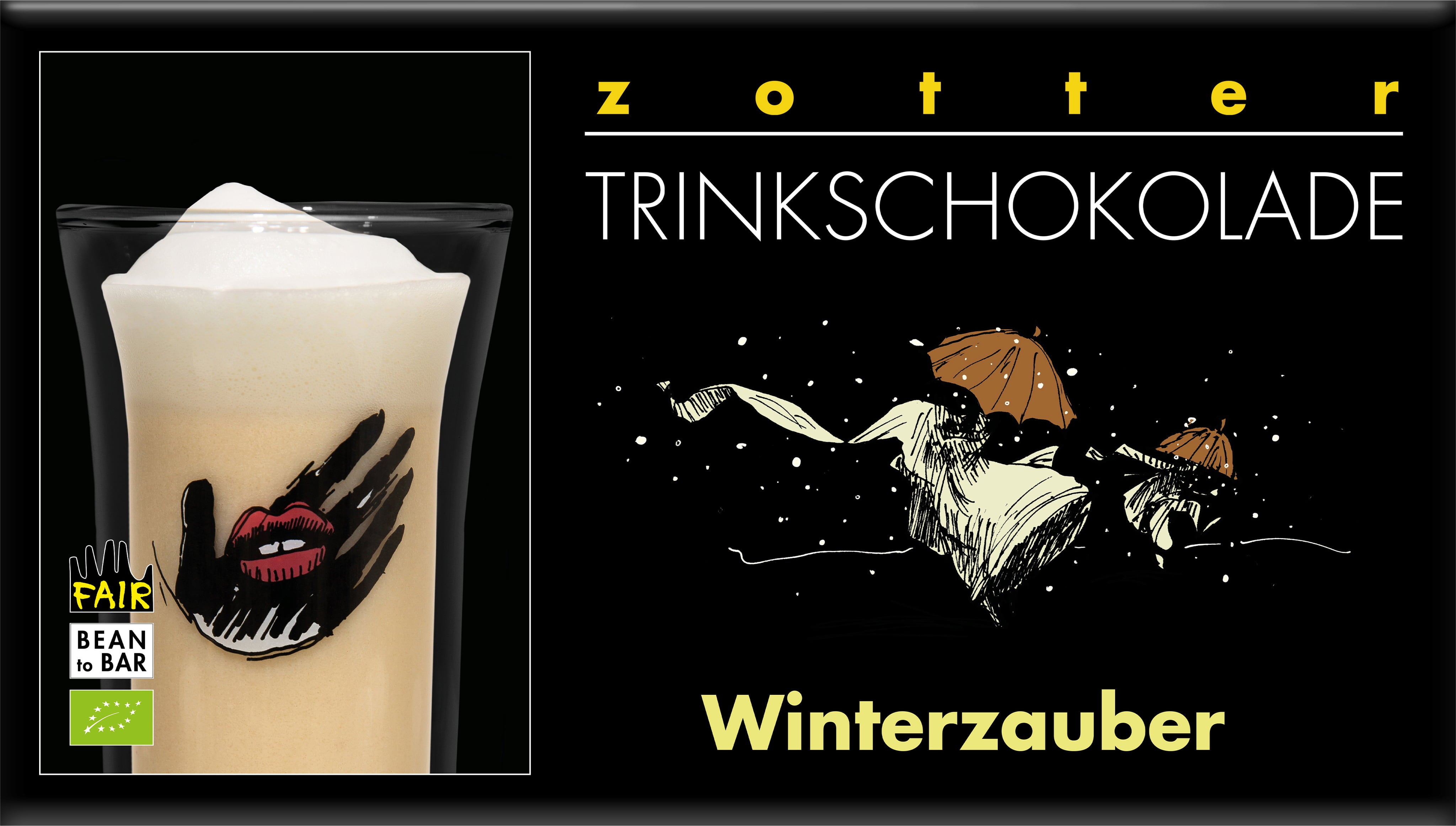Zotter Schokolade Organic Drinking Chocolate Winter Magic