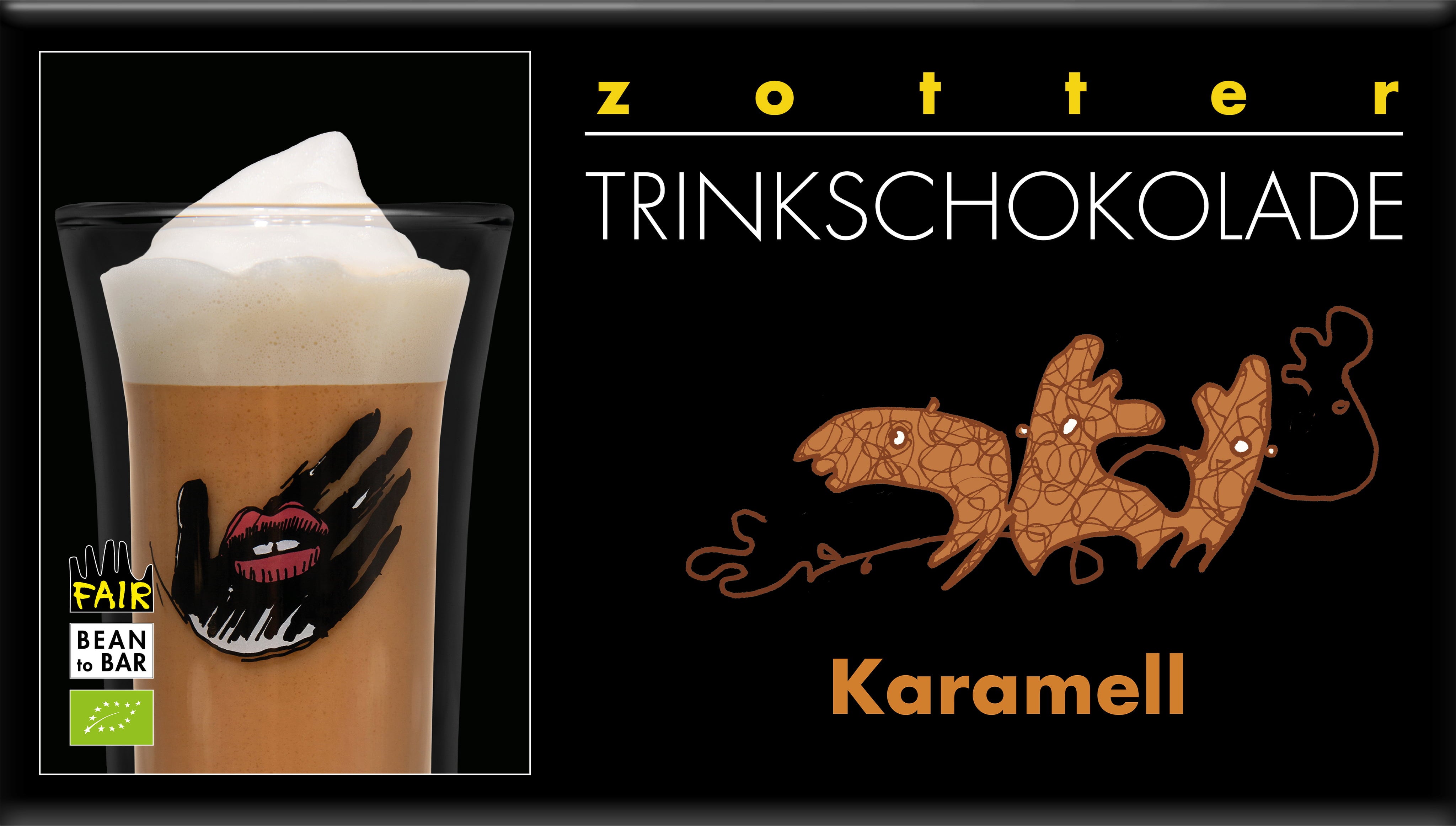 Zotter Schokolade Organic Caramel Drinking Chocolate