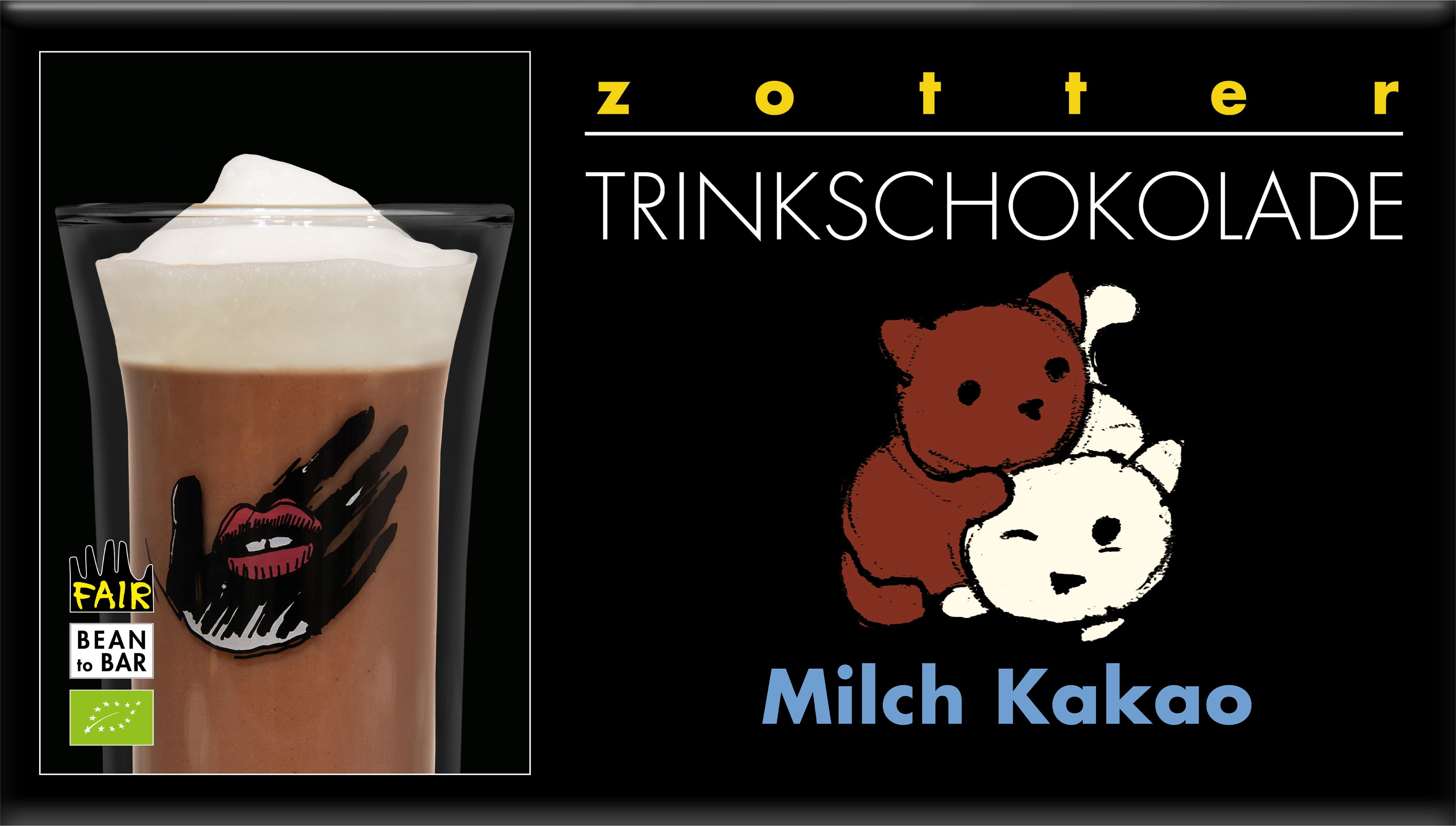 Zotter Schokolade Organic Drinking Chocolate Milk Cocoa